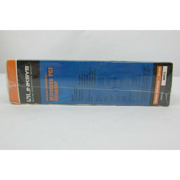 Linksys Instant Wireless PCI Adapter Model WDT11 NEW Sealed - Picture 4 of 5